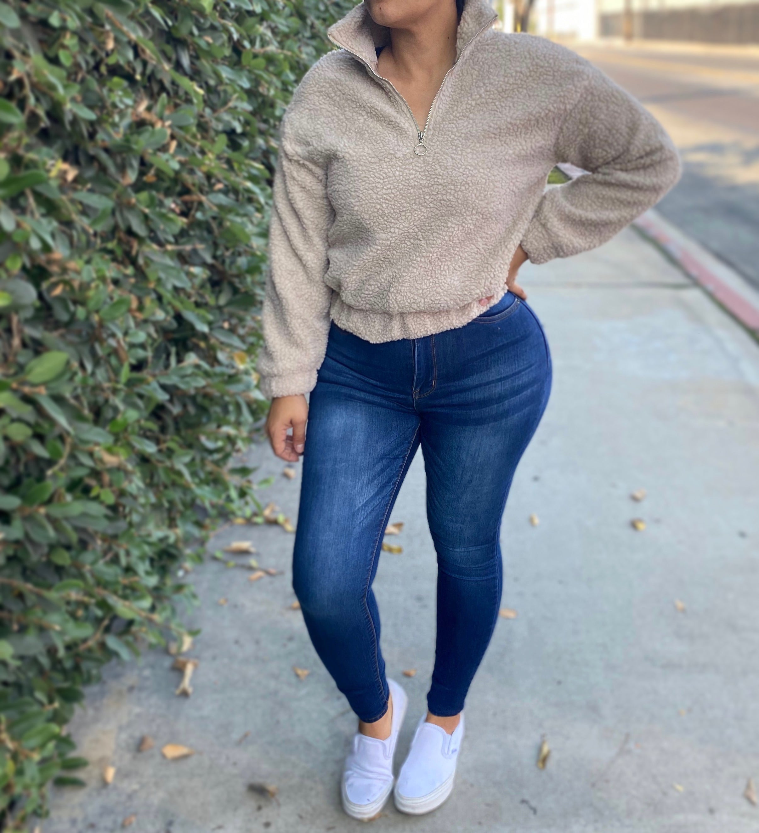 On a budget teddy jacket