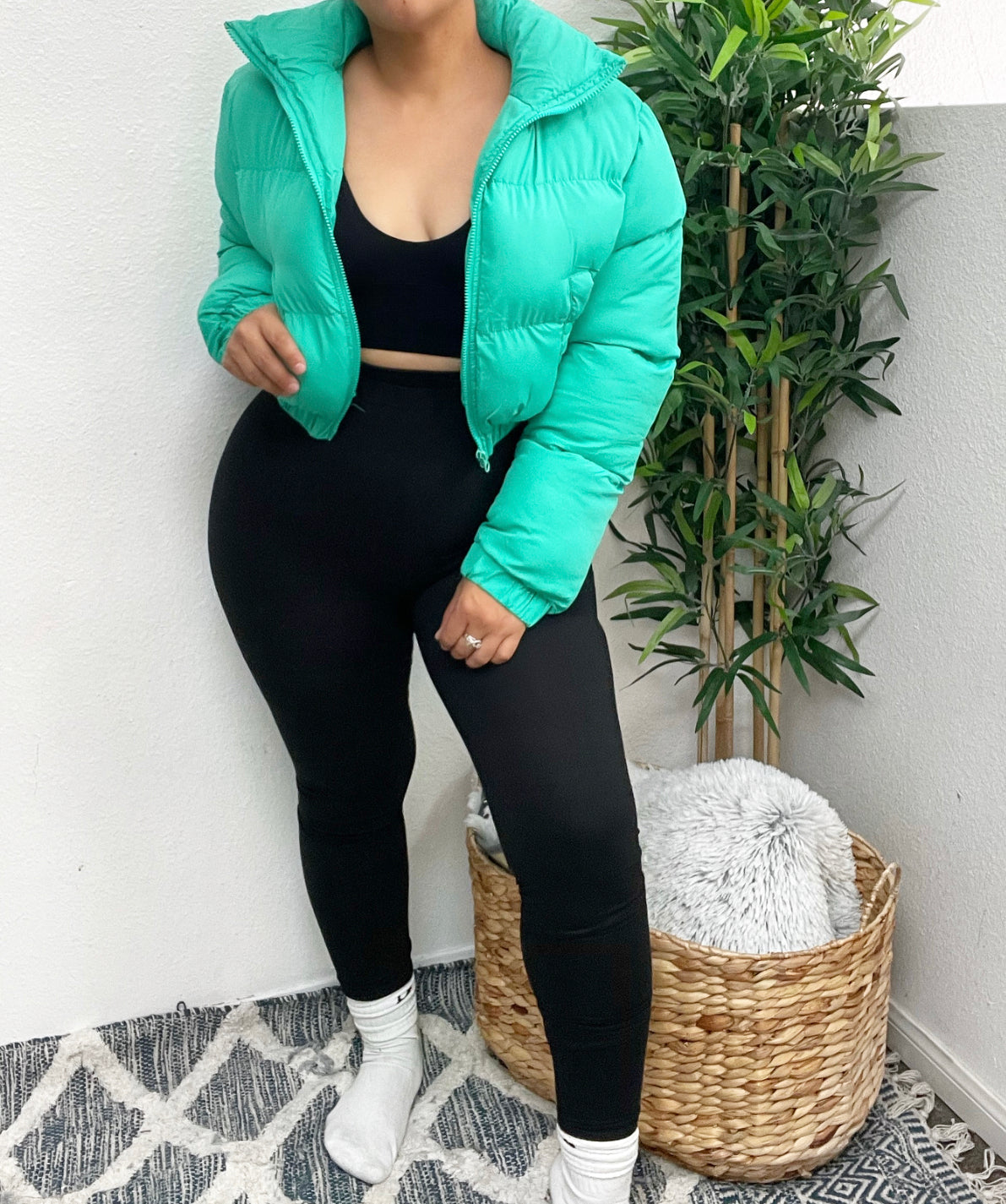 Blizzard Puffer Jacket (Green)