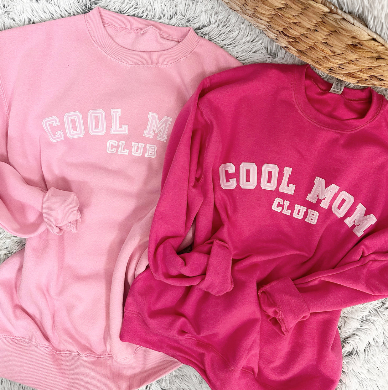 COOL MOM Club Crewneck (Pink)