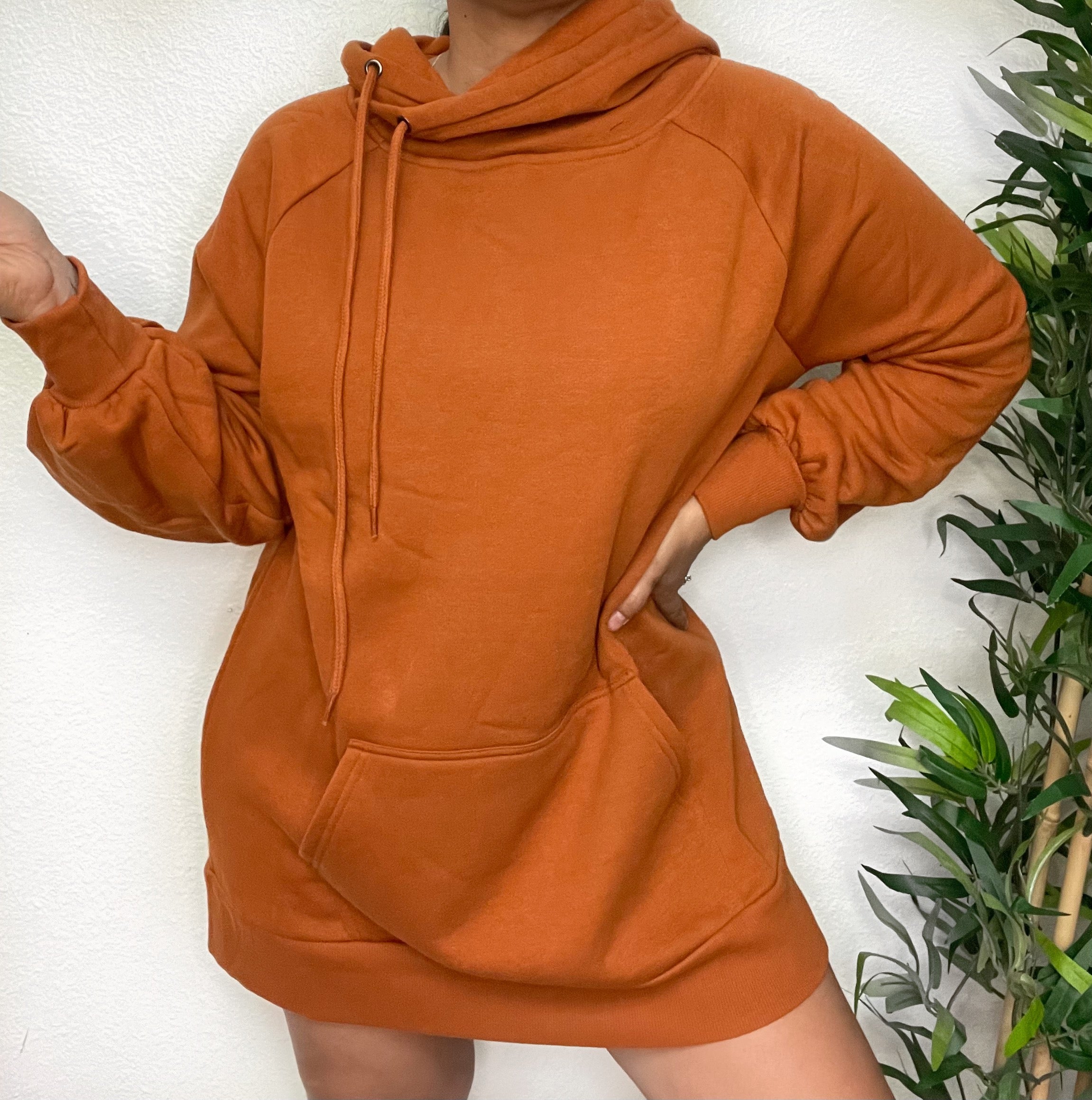 Chill sweater dress (almond)