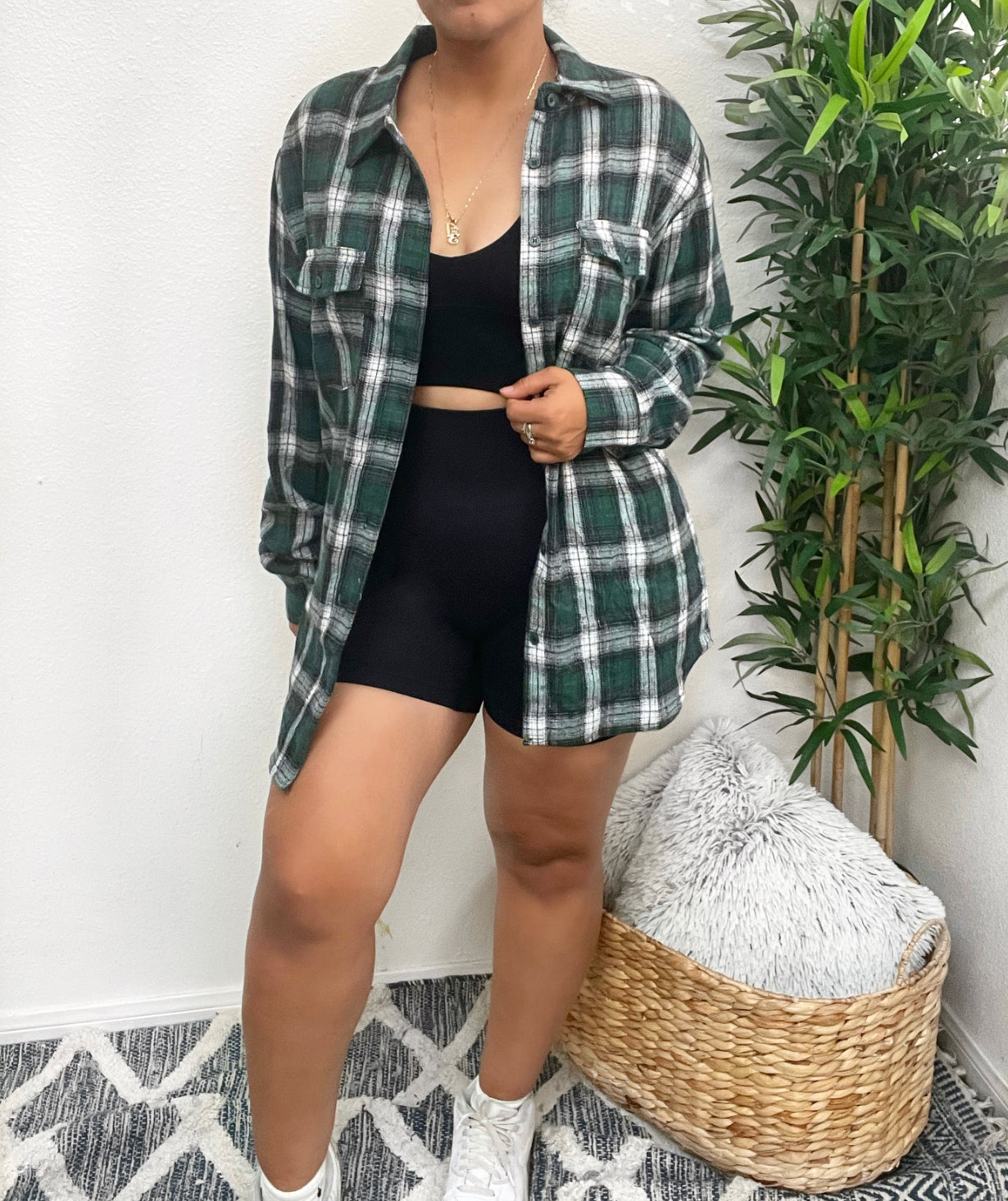 Spice Flannel (Green)