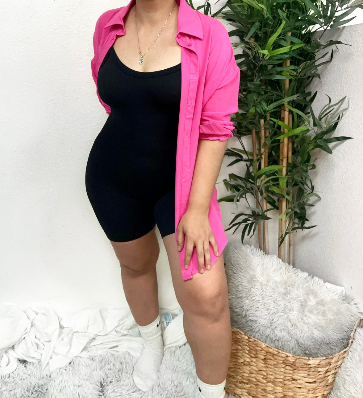 Joseline Button-up (HIGH-LOW)