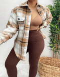 Stay Warm Shacket (brown)