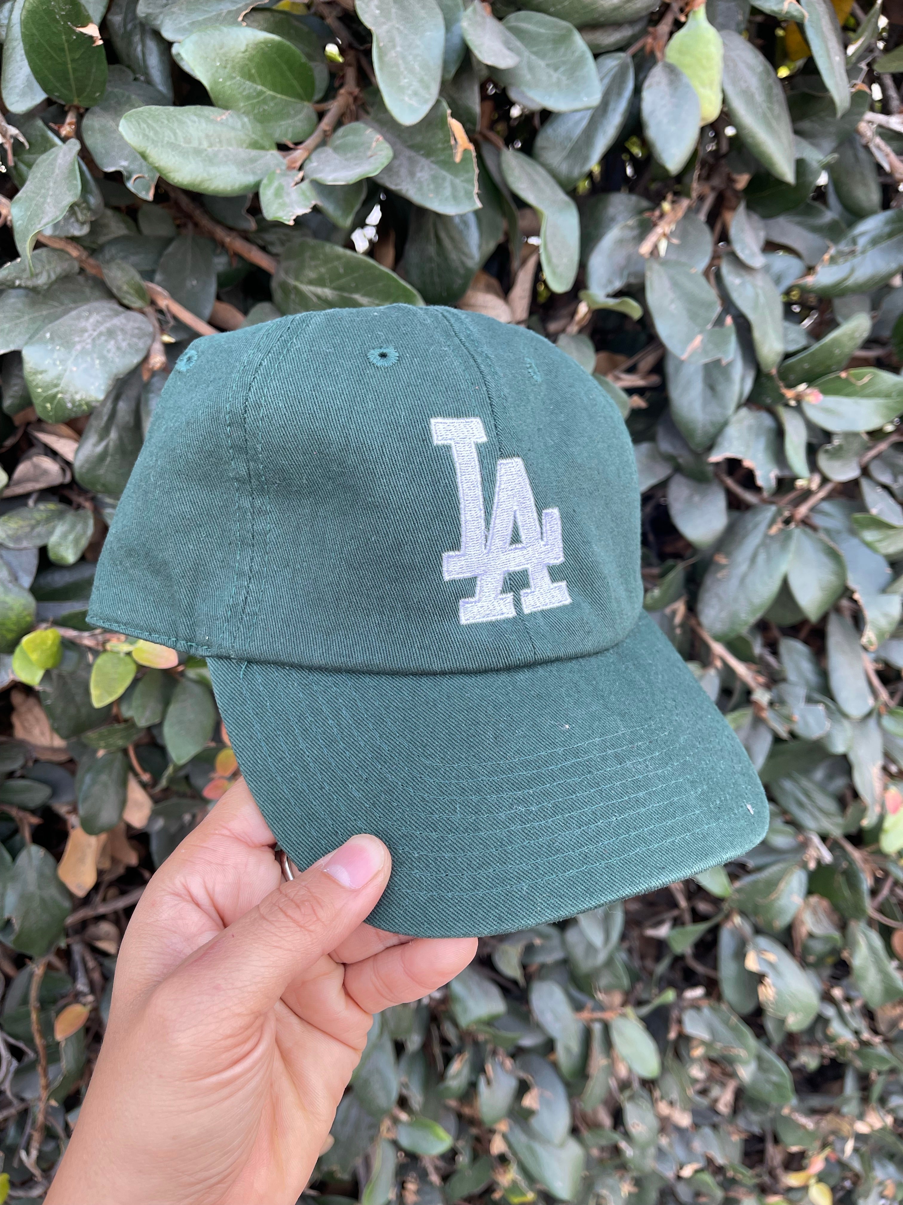 LA cap emerald green