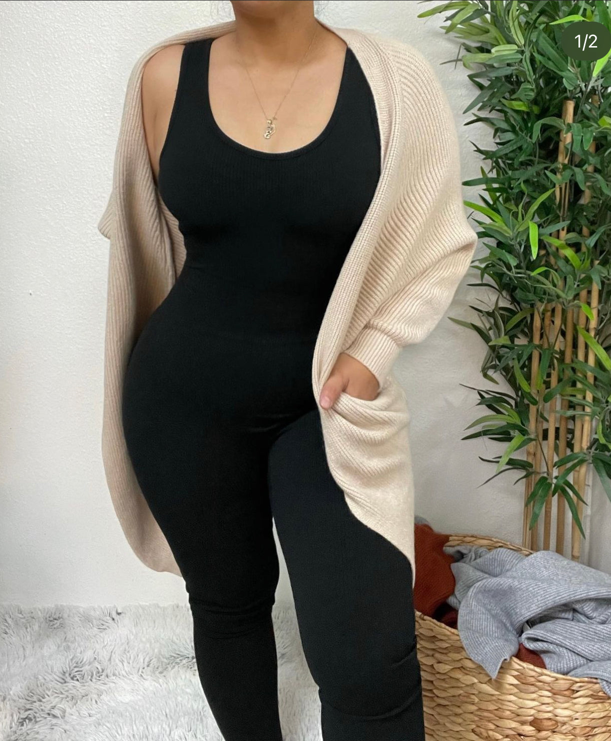 Baddie Jumpsuit (Black)