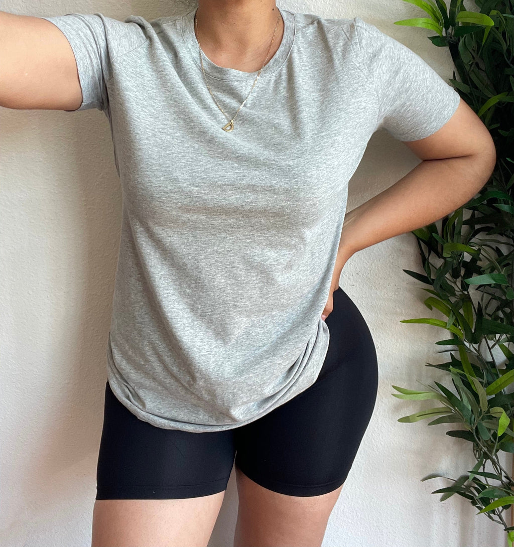 Summer basic tops (light colors)
