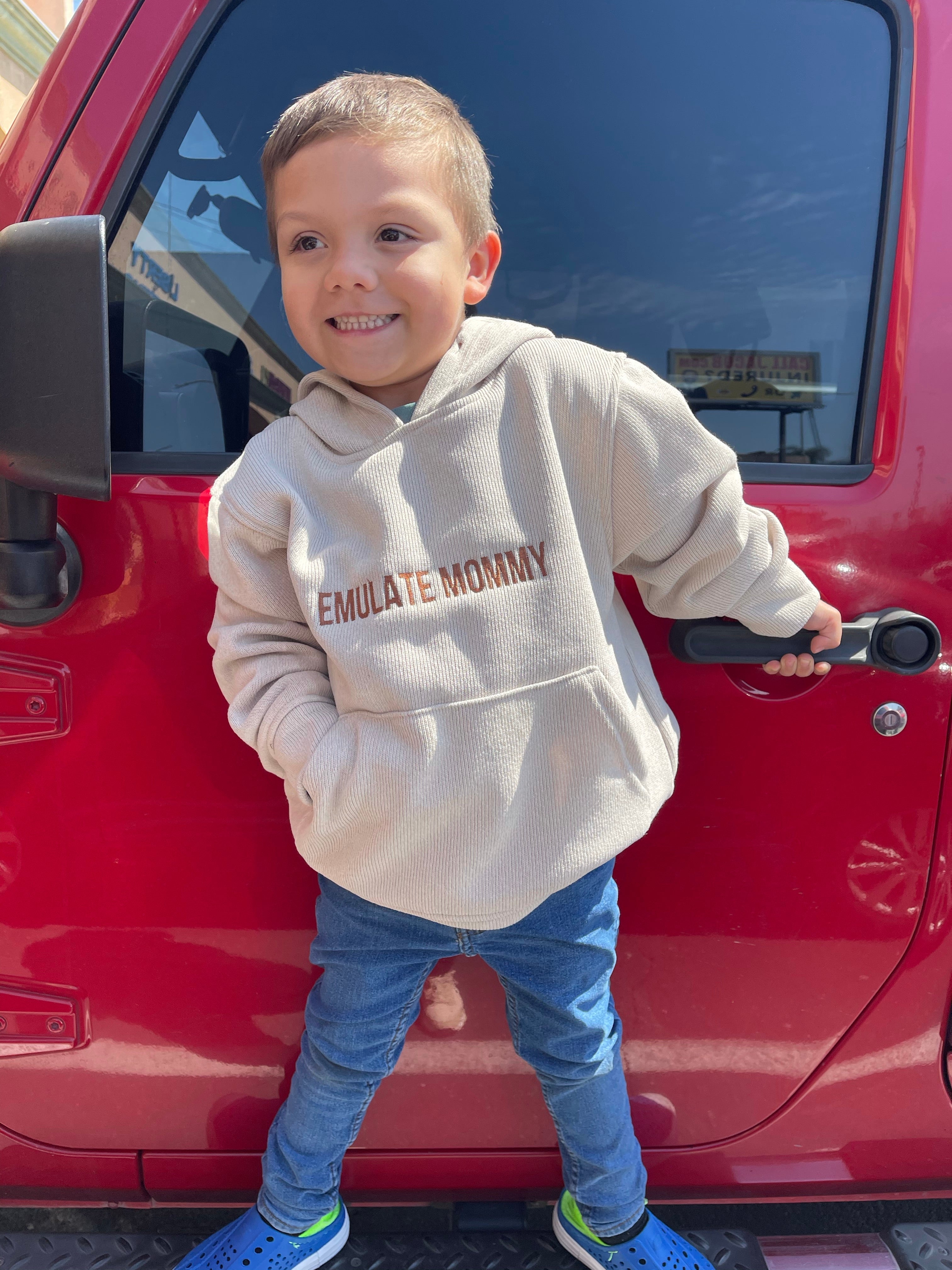 Emulate Mommy hoodie (Kakhi)