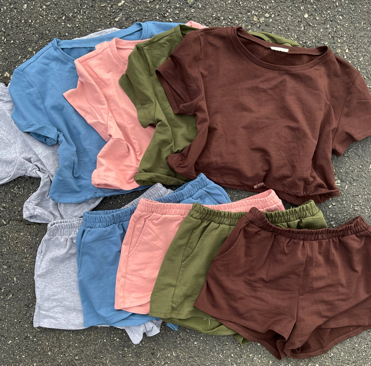 Out for a Jog Set (Black)