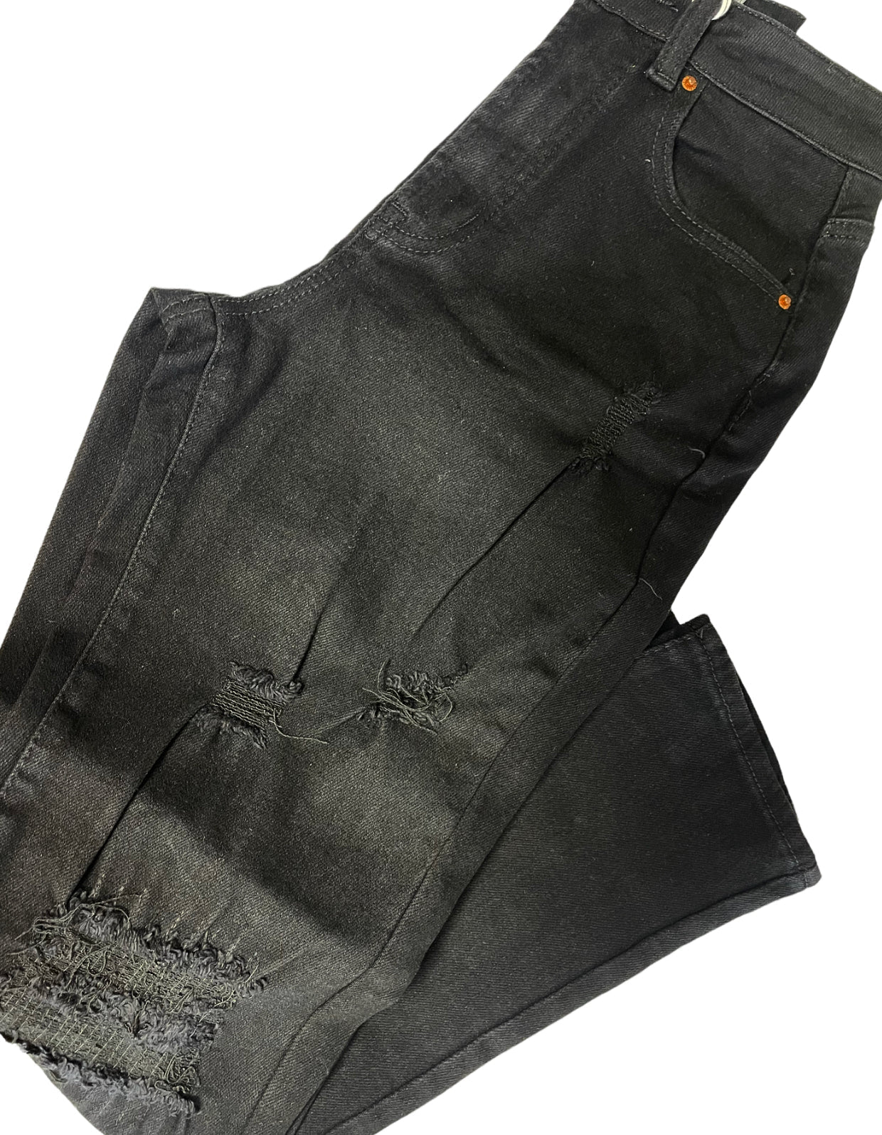 Over It Mom Jeans (Black)