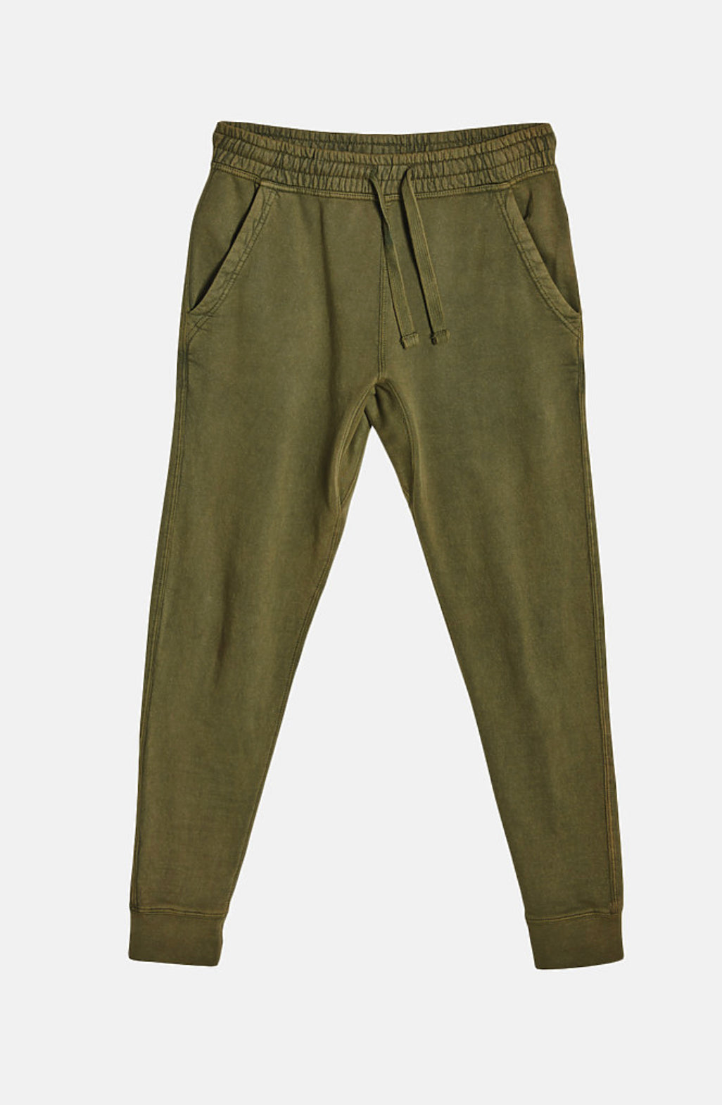 Just right joggers (acid olive)