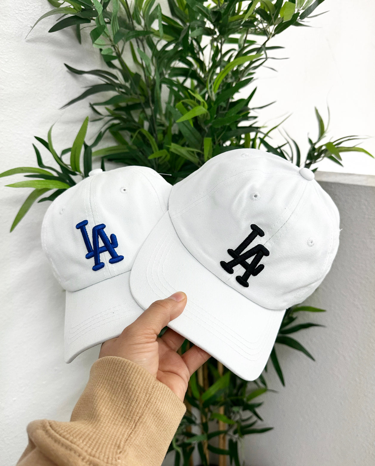 LA Hat White