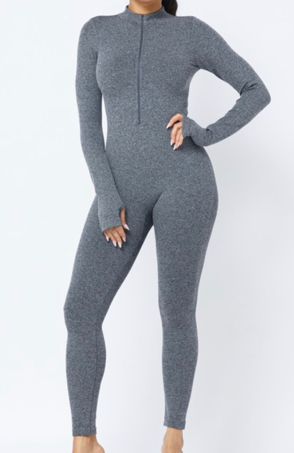 Fits like a glove jumpsuit Grey